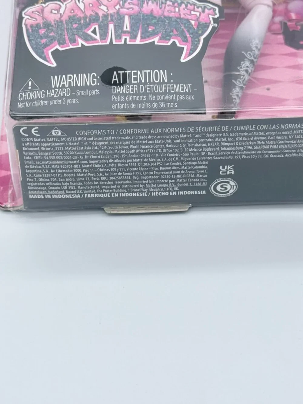 Monster High Scary Sweet Birthday Cupid Asteria Doll JBG77 2025 New Sealed